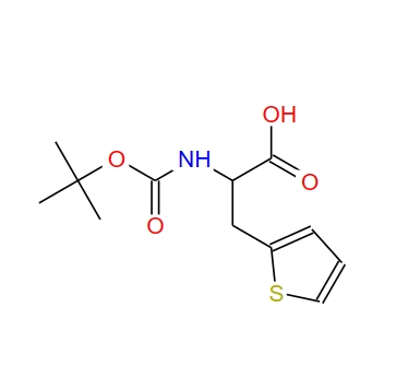 2-((叔丁氧羰基)氨基)-3-(噻吩-2-基)丙酸 78512-39-7