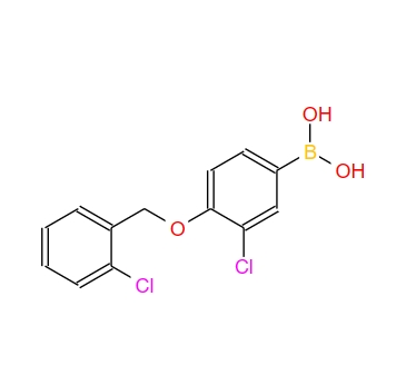 (3-氯-4-((2-氯苄基)氧基)苯基)硼酸 870777-26-7