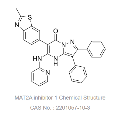 ?MAT2A inhibitor 1是甲硫氨酸腺苷转移酶 2A (MATA2) 抑制剂