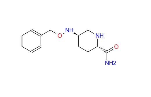 (2S,5R)-苄氧胺基哌啶-2-甲酰胺 1416134-49-0