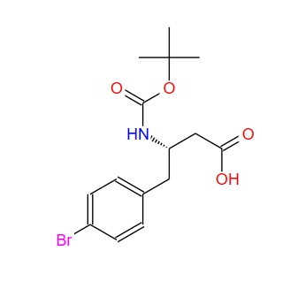 (S)-4-(4-溴苯基)-3-((叔丁氧基羰基)氨基)丁酸 270062-85-6