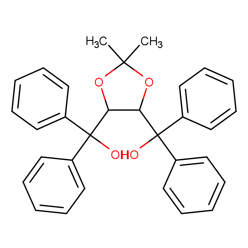 (4R,5R)-2,2-二甲基-a,a,a’,a’-四苯基-1,3-二氧戊环-4,5-二甲醇  93379-48-7