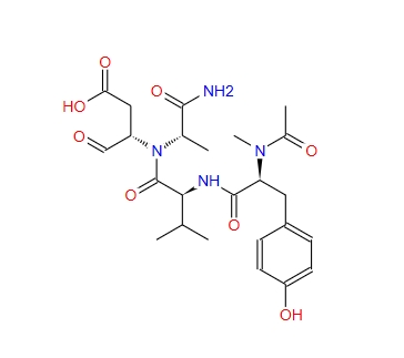 Ac-N-Me-Tyr-Val-Ala-Asp-aldehyde (pseudo acid) 160806-26-8