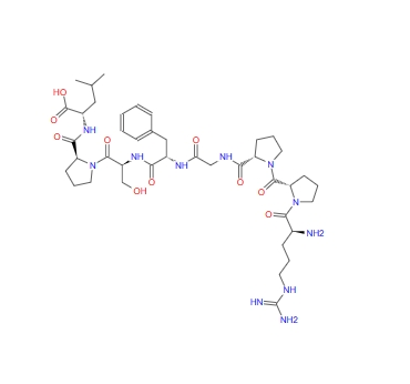 [Leu8, Des-Arg9]-Bradykinin;RPPGFSPL 64695-06-3