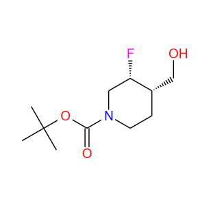 叔-丁基 (3R,4S)-3-氟-4-(羟甲基)哌啶-1-甲酸基酯