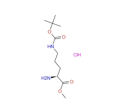 (S)-2-氨基-5-((叔丁氧基羰基)氨基)戊酸甲酯盐酸盐 2480-96-8