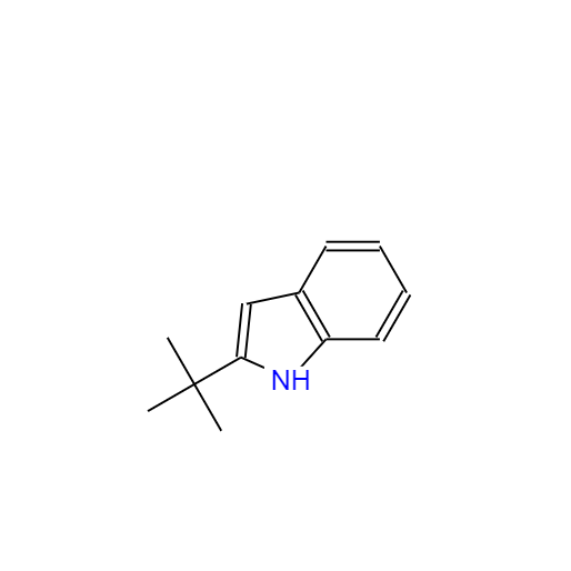 2-叔丁基-1H-吲哚