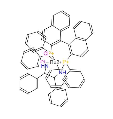 212210-87-2；[(R)-(+)-2,2'-双(二苯基膦)-1,1'-联萘][(1S,2S)-(-)-1,2-二苯乙烷二胺]二氯化钌