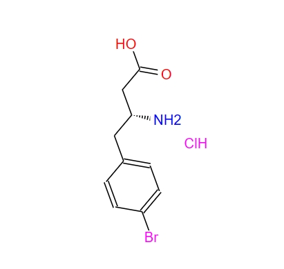 R-3-氨基-4-(4-溴苯基)-丁酸.盐酸盐 331763-73-6