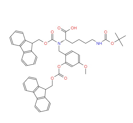 166881-56-7 FMOC-[FMOC-HMB]-LYS(BOC)-OH