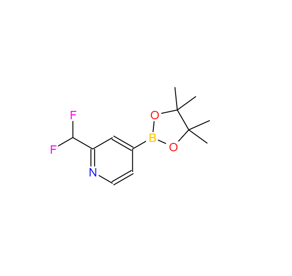 2-(Difluoromethyl)-4-(4,4,5,5-tetramethyl-1,3,2-dioxaborolan-2-yl)pyridine