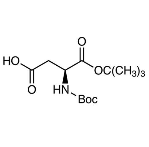 aladdin 阿拉丁 S136263 Boc-L-天冬氨酸叔丁酯 34582-32-6 97%