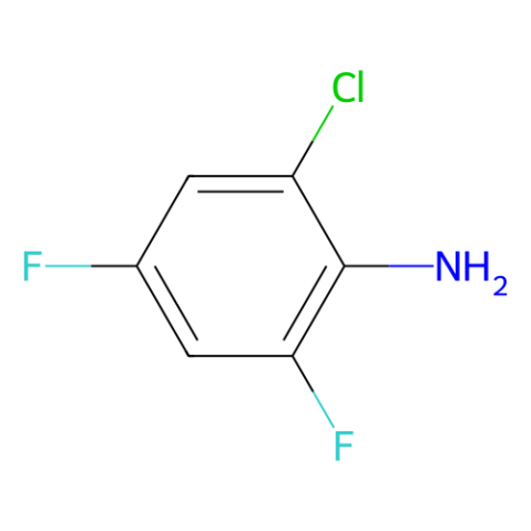 aladdin 阿拉丁 C122484 2-氯-4,6-二氟苯胺 36556-56-6 98%