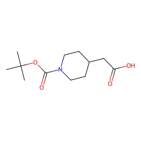 aladdin 阿拉丁 B121567 1-叔丁氧羰基-4-哌啶乙酸 157688-46-5 98%