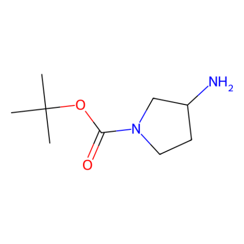 aladdin 阿拉丁 B115464 (R)-(+)-N-叔丁氧羰基-3-氨基吡咯烷 147081-49-0 97%