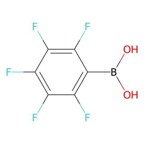 aladdin 阿拉丁 P113645 2,3,4,5,6-五氟苯基硼酸(含不同量的酸酐) 1582-24-7 97%