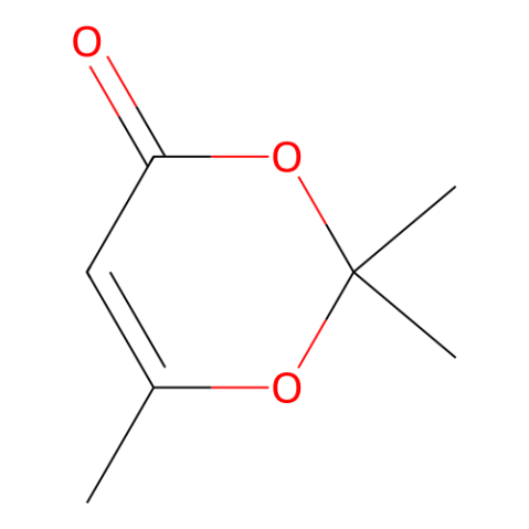 aladdin 阿拉丁 T111122 2,2,6-三甲基-4H-1,3-二噁英-4-酮 5394-63-8 95%