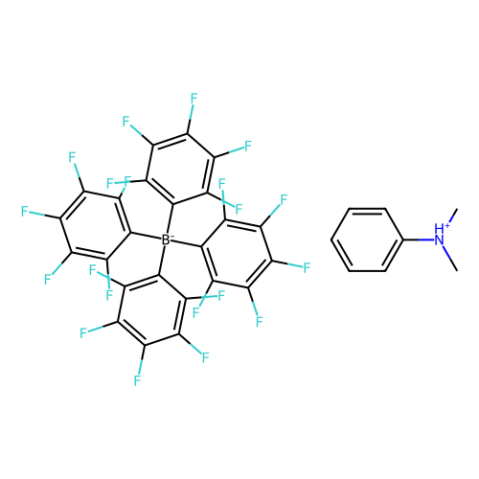 aladdin 阿拉丁 N159689 N,N-二甲基苯铵四(五氟苯基)硼酸盐 118612-00-3 ≥97.0%
