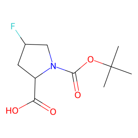 aladdin 阿拉丁 I135342 (2S,4S)-1-(叔丁氧基羰基)-4-氟-2-吡咯烷羧酸 203866-13-1 ≥97.0%