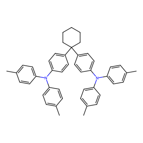 aladdin 阿拉丁 B152827 1,1-双[4-[N,N-二(对甲苯基)氨基]苯基]环己烷(升华提纯) 58473-78-2 >99.0%(HPLC)