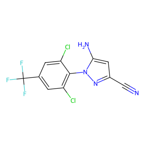 aladdin 阿拉丁 A180074 5-氨基-1-(2,6-二氯-4-三氟甲基苯基)-3-氰基吡唑 120068-79-3 98%