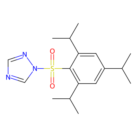 aladdin 阿拉丁 T138965 1-(2,4,6-三异丙基苯磺酰)-1,2,4-三唑 54230-60-3 >98.0%(HPLC)