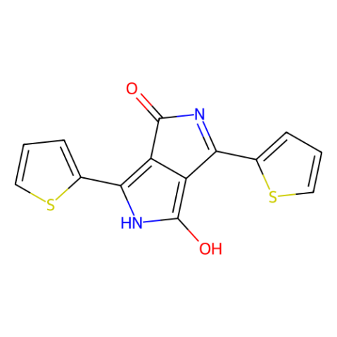 aladdin 阿拉丁 D154348 3,6-二(2-噻吩基)-2,5-二氢吡咯并[3,4-c]吡咯-1,4-二酮 850583-75-4 >95.0%