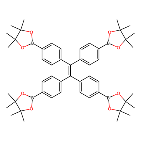 aladdin 阿拉丁 T587579 1,1,2,2-四(4-(4,4,5,5-四甲基-1,3,2-二氧硼杂环戊烷-2-基)苯基)乙烯 1660996-72-4 95%