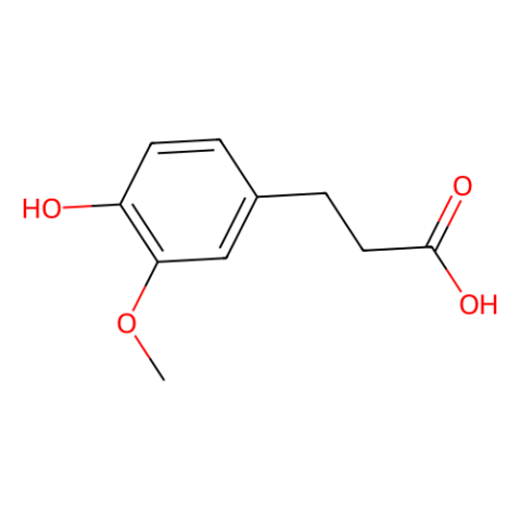 aladdin 阿拉丁 H157223 3-(4-羟基-3-甲氧苯基)丙酸 1135-23-5 >98.0%(HPLC)