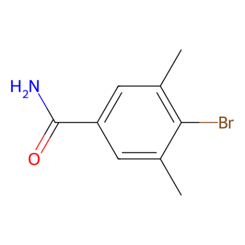 aladdin 阿拉丁 B483295 4-溴-3,5-二甲基苯甲酰胺 864825-81-0 97%