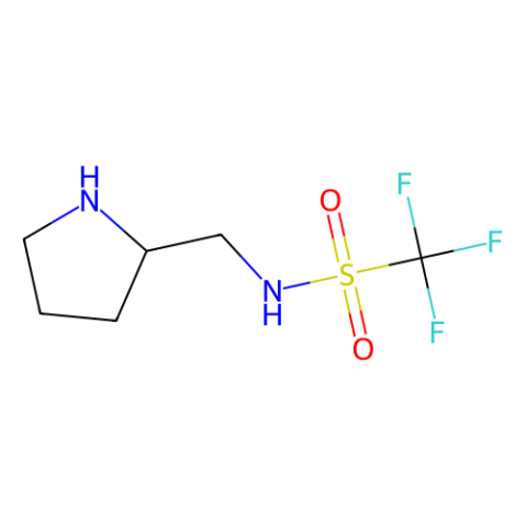 aladdin 阿拉丁 S195051 N-[(2S)-2-吡咯烷甲基]-三氟甲磺酰胺 782495-18-5 95%