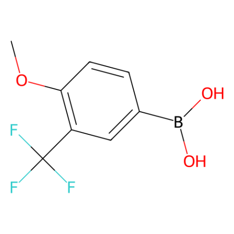 aladdin 阿拉丁 M138266 4-甲氧基-3-三氟甲基苯硼酸 (含有数量不等的酸酐) 149507-36-8 ≥98%