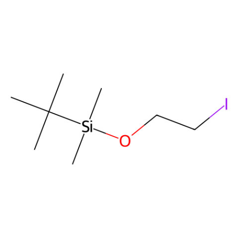 aladdin 阿拉丁 T405372 叔丁基(2-碘乙氧基)二甲基硅烷 101166-65-8 97%