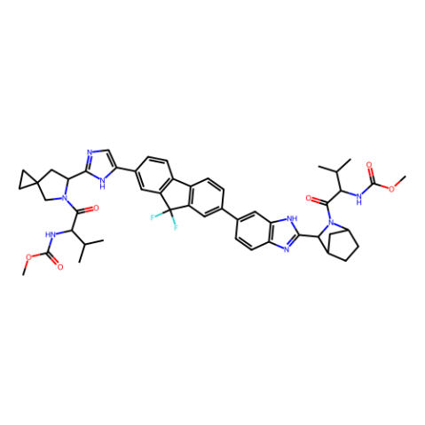 aladdin 阿拉丁 L421074 Ledipasvir 1256388-51-8 10mM in DMSO