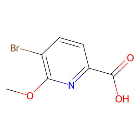 aladdin 阿拉丁 B586628 5-溴-6-甲氧基吡啶甲酸 1214334-70-9 97%