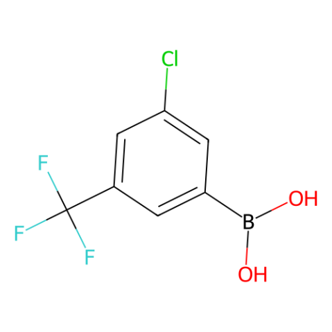 aladdin 阿拉丁 C586463 3-氯-5-三氟甲基苯硼酸（含数量不等的酸酐） 1160561-31-8 97%