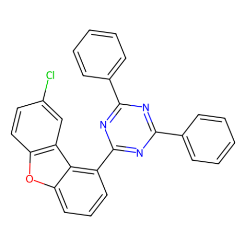 aladdin 阿拉丁 C588156 2-(8-氯二苯并[b,d]呋喃-1-基)-4,6-二苯基-1,3,5-三嗪 2173554-85-1 95%