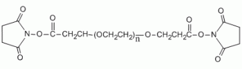 aladdin 阿拉丁 N164059 N-羟基琥珀酰亚胺-PEG-N-羟基琥珀酰亚胺 MW 3400 Da
