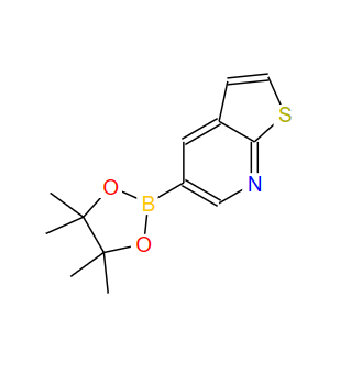 1034579-02-6?；5-(4,4,5,5-四甲基-1,3,2-二氧杂环戊硼烷-2-基)噻吩并[2,3-B]吡啶；