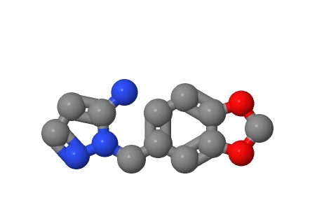 2-苯并[1,3]1,3-二氧杂环戊烯-5-基甲基-2H-3-氨基吡唑