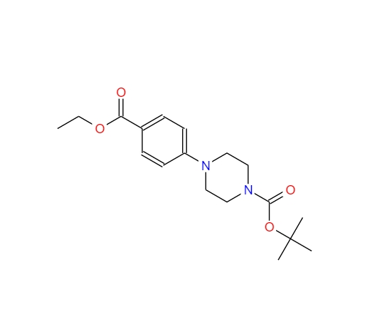 1-BOC-4-(4-(乙氧羰基)苯基)哌嗪