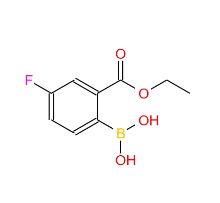 2-(乙氧基羰基)-4-氟苯硼酸 1072951-40-6