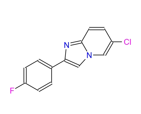 6-氯-2-(4-氟苯基)咪唑并[1,2-A]吡啶