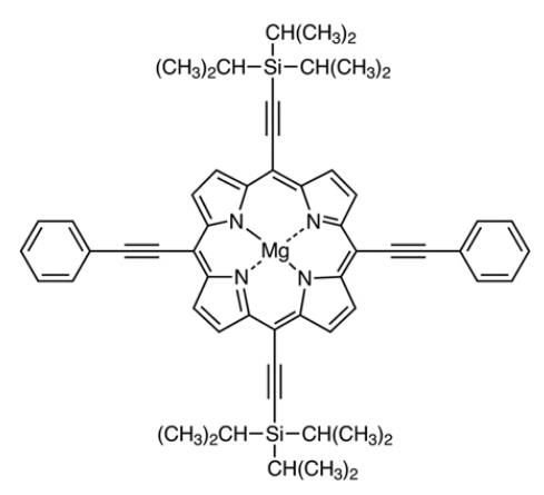 1397288-30-0 [5,15-双(苯乙炔基)-10,20-双[(三异丙基硅烷基)乙炔基]卟吩]]合镁(II)