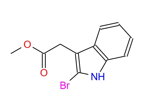 (2-溴-1H-吲哚-3-基)乙酸甲酯