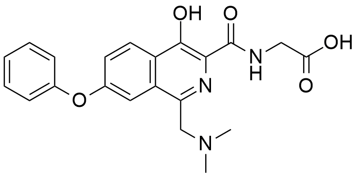 罗沙司他杂质B；[[4-羟基-1-(二甲胺基)甲基-7-苯氧基异喹啉-3-羰基]氨基]乙酸