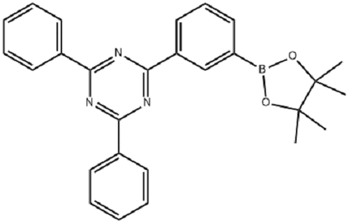 2,4-二苯基-6-[3-(4,4,5,5-四甲基-1,3,2-二氧杂环戊硼烷-2-基)苯基]-1,3,5-三嗪