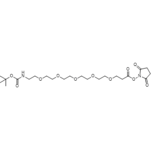 t-boc-N-amido-PEG5-NHS ester