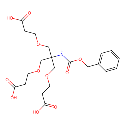 3-(2-(苄氧基)羰基]氨基}-3-(2-羧基乙氧基)-2-[(2-羧基乙氧基)甲基]丙氧基)丙酸