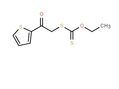 Carbonodithioic acid, O-ethyl S-[2-oxo-2-(2-thienyl)ethyl] ester